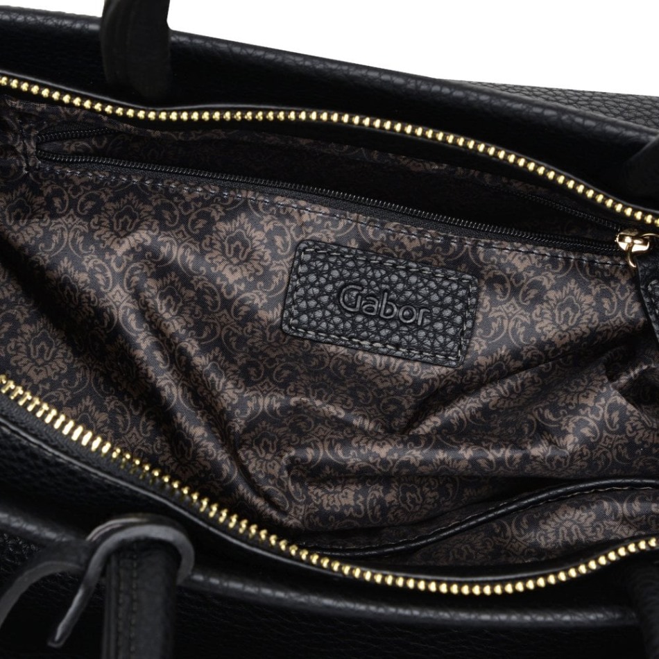 Sac à Main Femme Gela Imprimé Noir Gabor | Exclusif